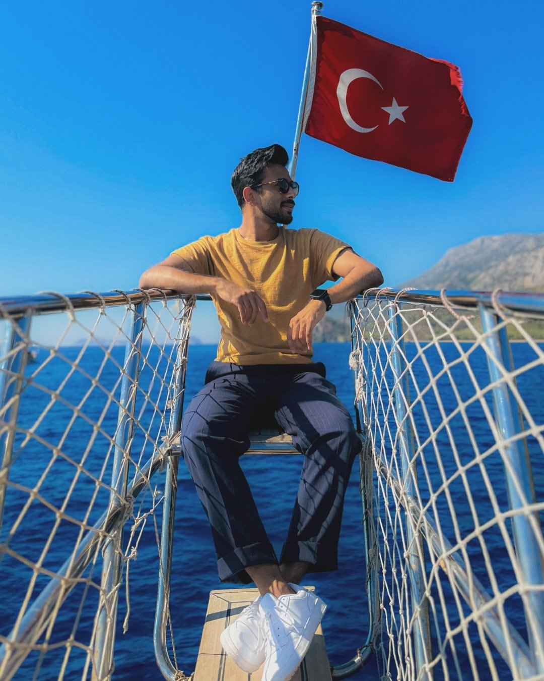 Taha Masood experiencing culture while travelling