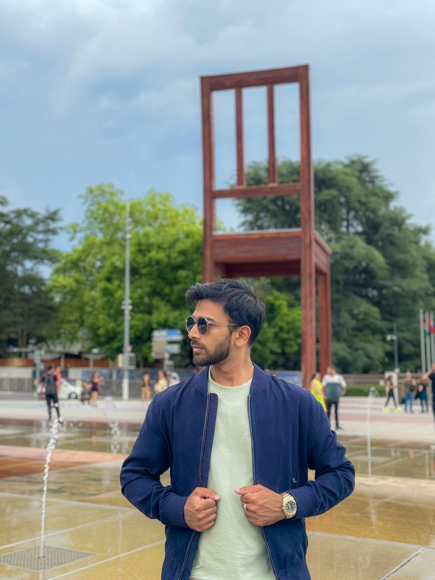 Taha Masood travelling in Europe