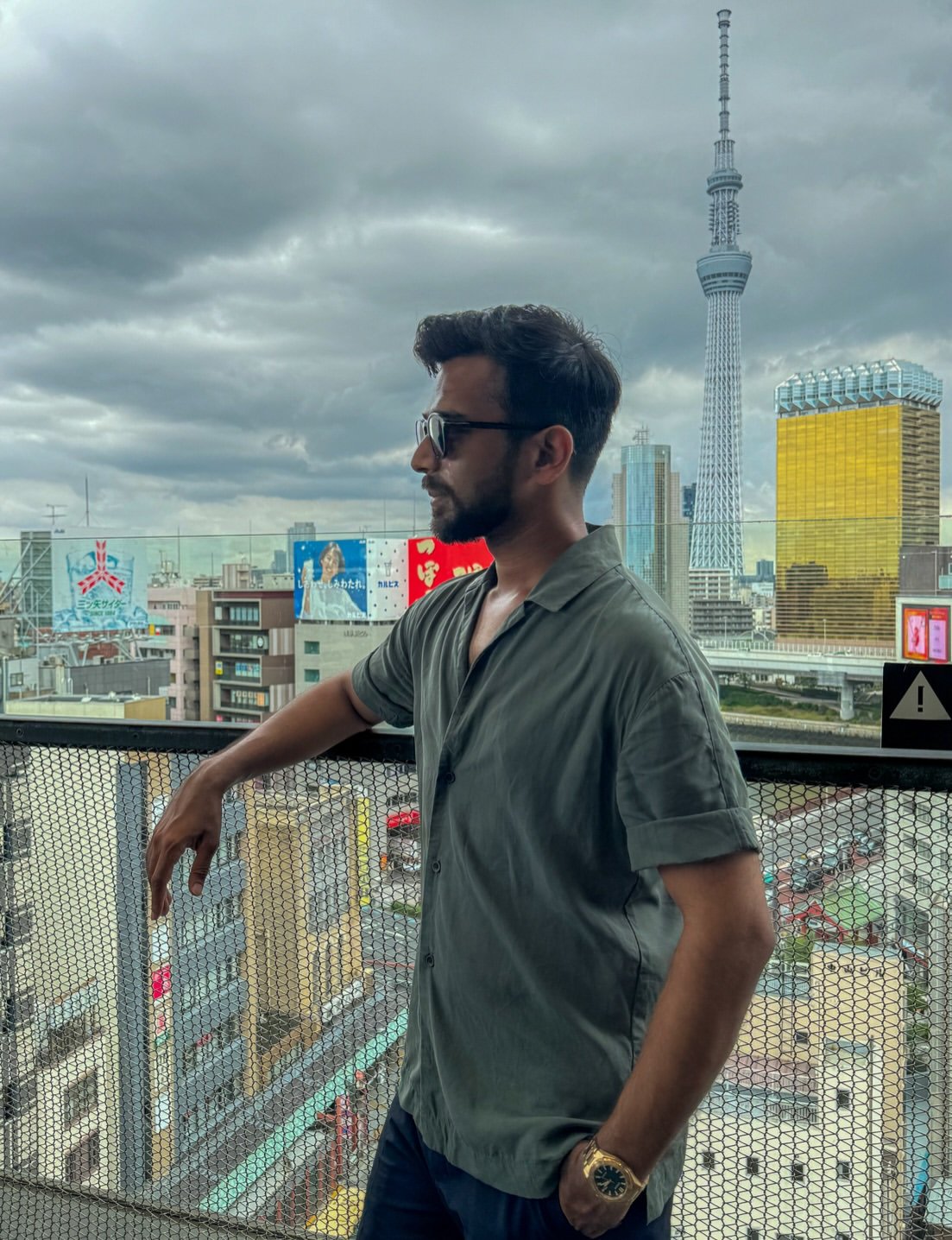 Taha Masood travelling in Asia