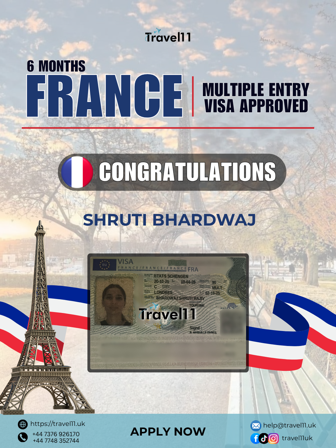 Visitor visa success story